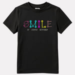 Junior Girls Printed T-Shirt Black Color