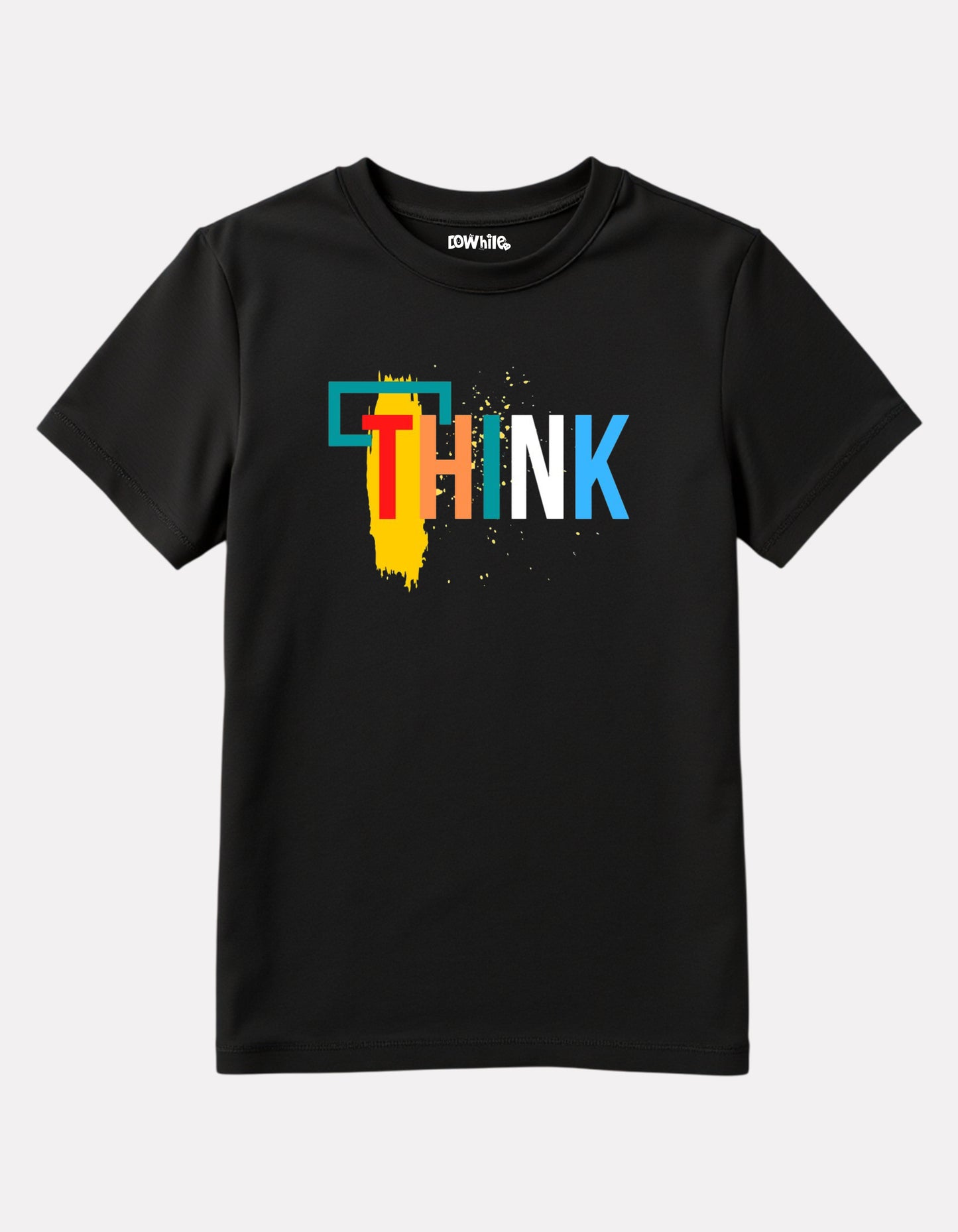 Junior Girls Printed T-Shirt Black Color