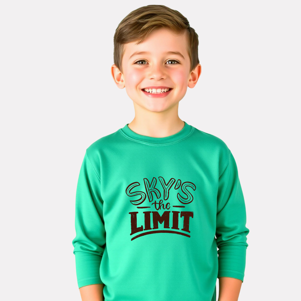 Boy Stylish Cotton Printed Full Sleeve T-Shirt