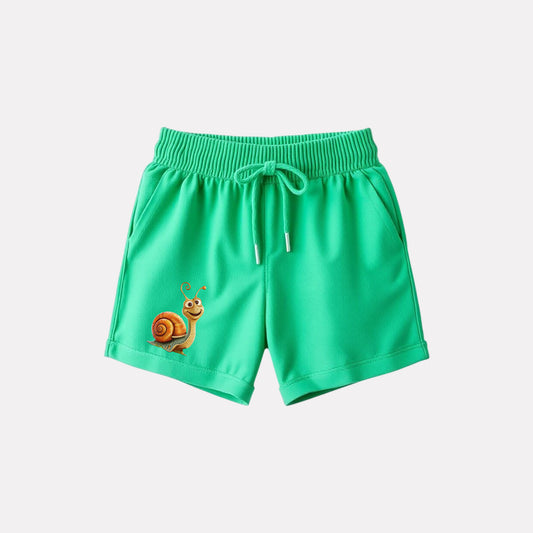 Girl Regular Fit Cotton Shorts - Pack of 2