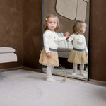 Girls skirt sand Color