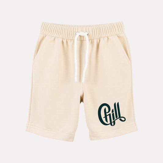 Cotton Regular Fit Casual Shorts (Beige Color)