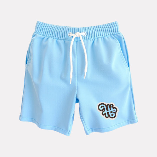 Cotton Regular Fit Casual Shorts (Turquoise)
