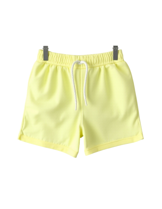 Girls Pack Of 2 Plain Pure Cotton Shorts
