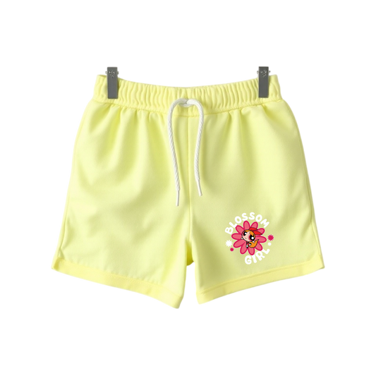 Girl Regular Fit Cotton Shorts - Pack of 2