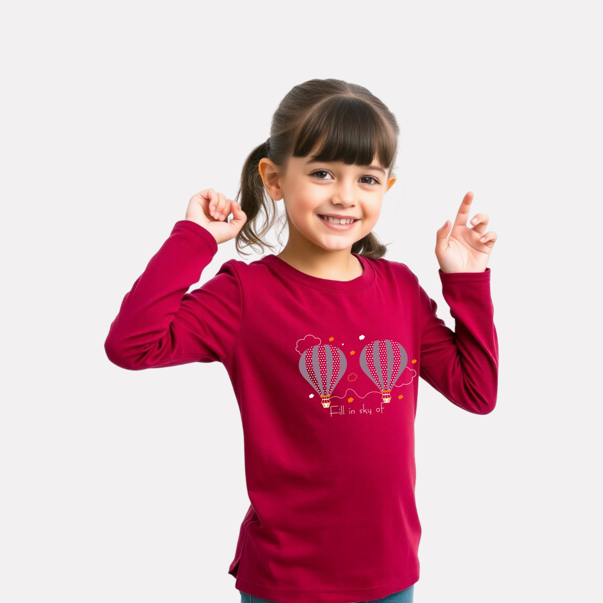 Comfy Cotton Round Neck Full Sleeve T-Shirt