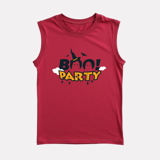 Summer Lightweight Sleeveless Tee for Boys