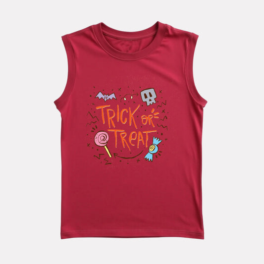 Summer Lightweight Sleeveless Tee for Boys