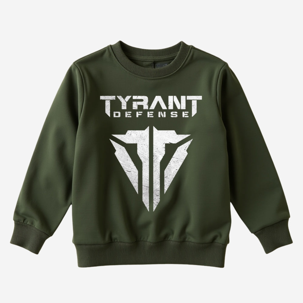 Cozy Kids Sweatshirt Set- Military Green Set