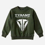 Cozy Kids Sweatshirt Set- Military Green Set