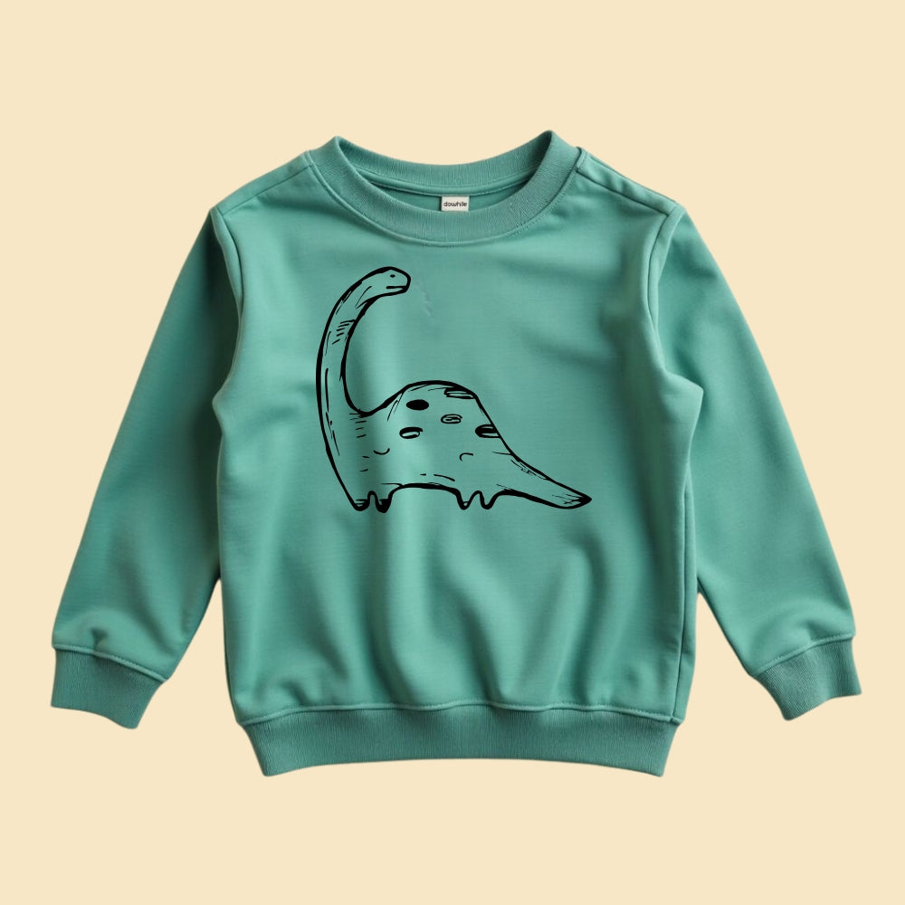Winter Sweatshirt Set for Kids Mint Green Set