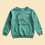 Winter Sweatshirt Set for Kids Mint Green Set