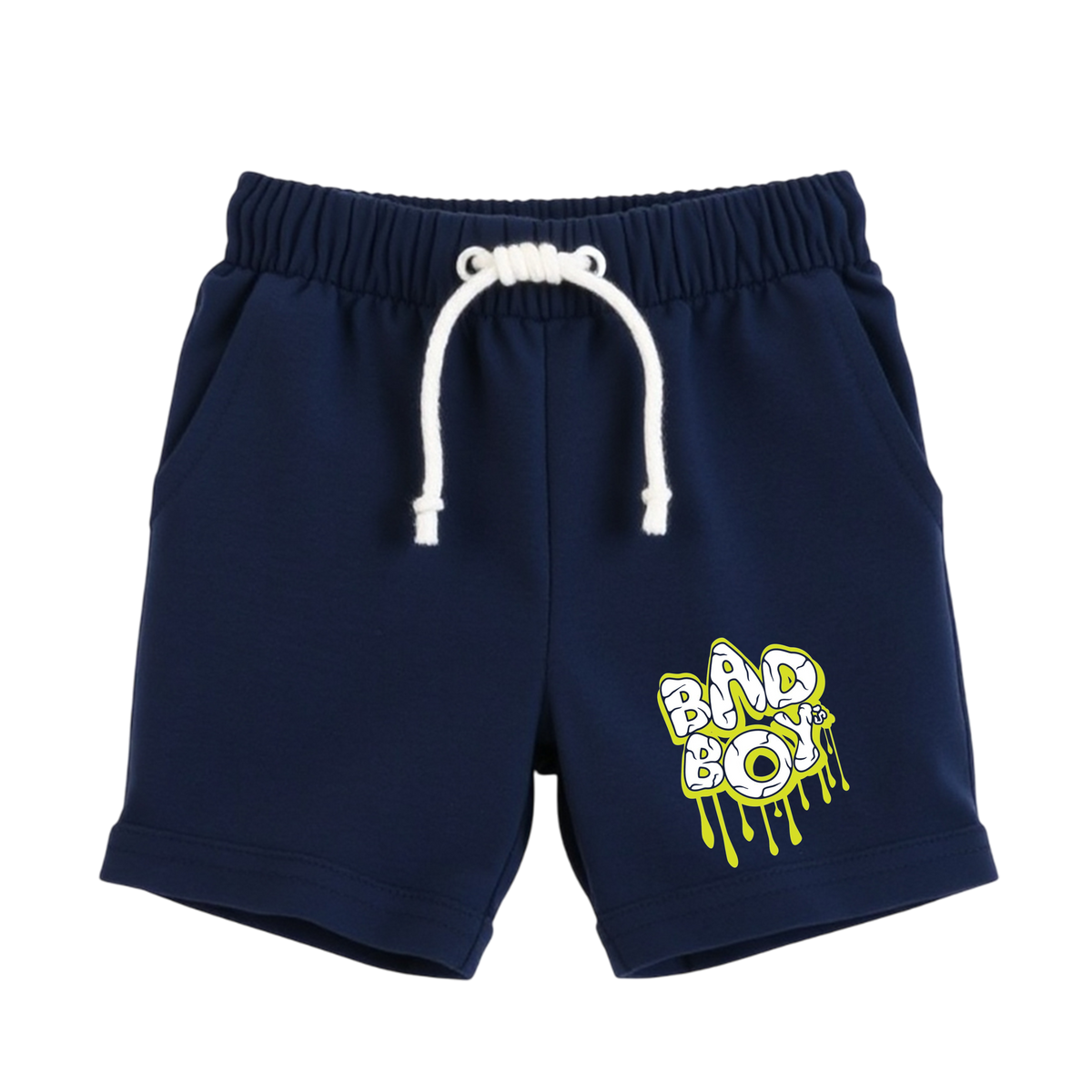 Pack of 2 Girl Regular Fit Cotton Shorts
