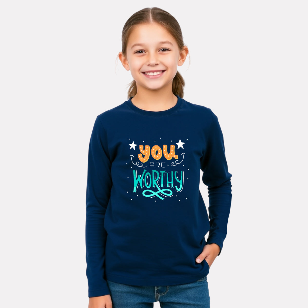 Comfy Cotton Round Neck Full Sleeve T-Shirt