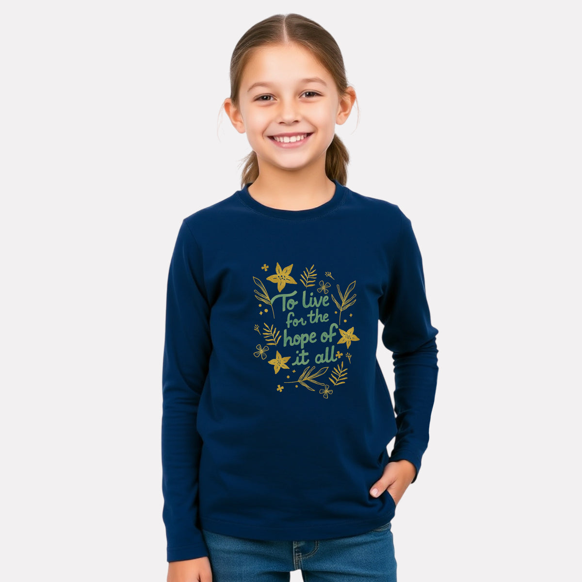 Comfy Cotton Round Neck Full Sleeve T-Shirt