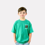 Oversized T-Shirt – Green with Stylish Print