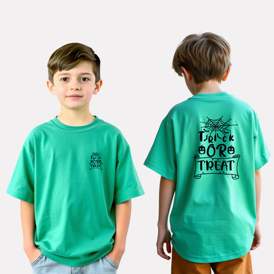 Oversized T-Shirt – Green with Stylish Print