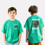 Oversized T-Shirt – Green with Stylish Print