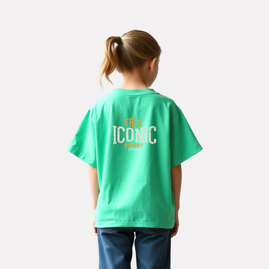 Extended Sleeves Oversized Cotton T-Shirt