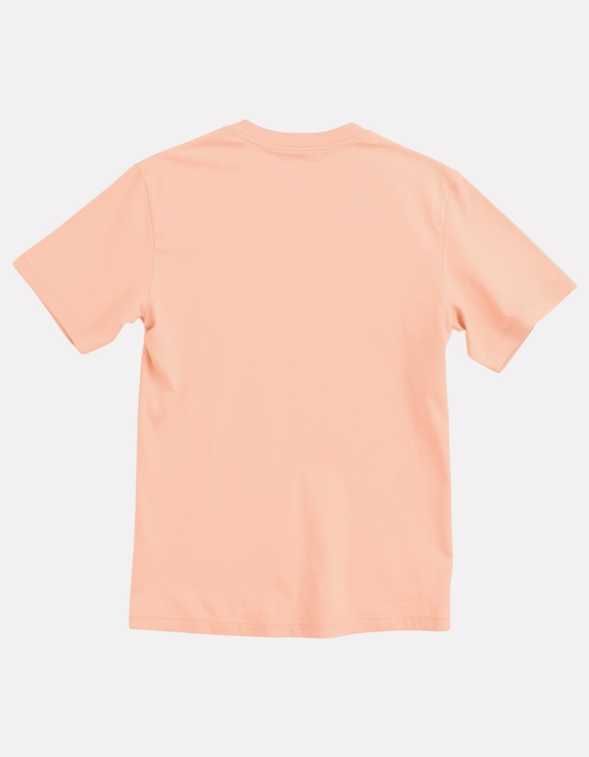 Junior Girl Plain Peach Color Cotton T-Shirt