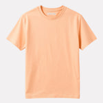 Junior Girl Plain Peach Color Cotton T-Shirt