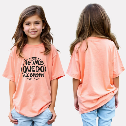 Peach Oversized T-Shirt with Extended Sleeves
