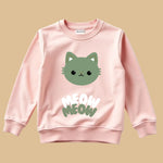 Winter Sweatshirt Set for Kids Pink & Mint Green