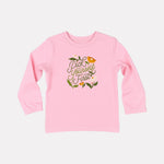 Cotton Full Sleeve Round Neck T-Shirt for Girls