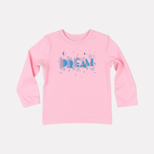 Cotton Full Sleeve Round Neck T-Shirt for Girls