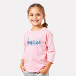 Cotton Full Sleeve Round Neck T-Shirt for Girls