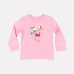 Cotton Full Sleeve Round Neck T-Shirt for Girls