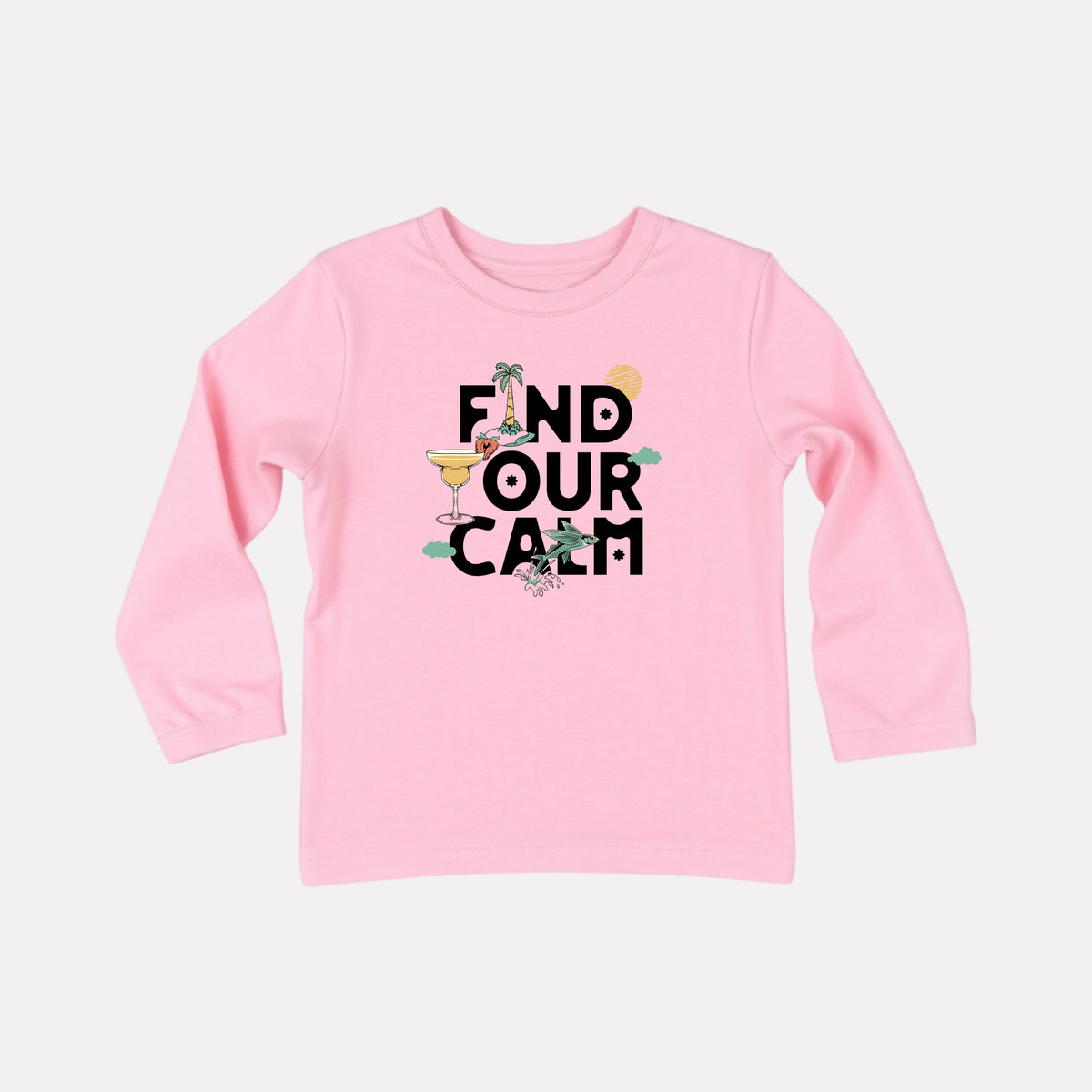 Cotton Full Sleeve Round Neck T-Shirt for Girls
