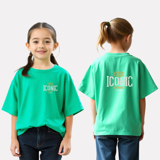 Extended Sleeves Oversized Cotton T-Shirt