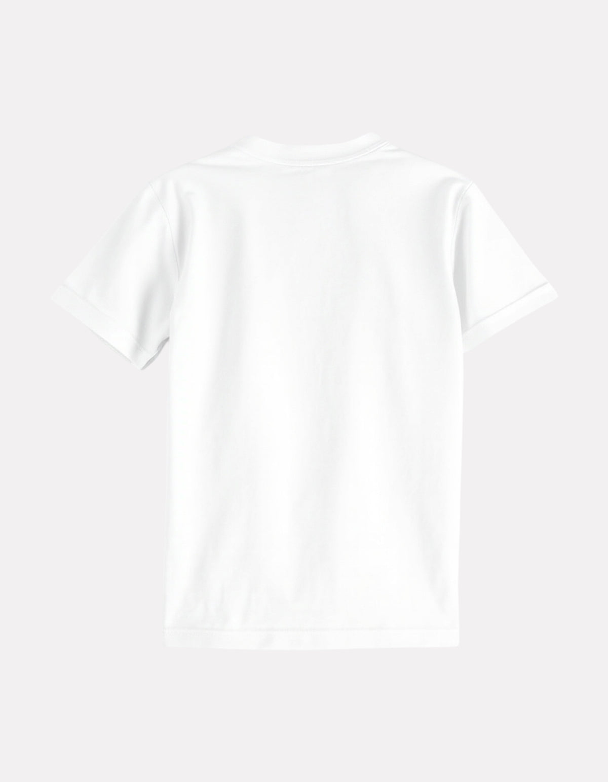 Junior Boy Printed White Casual Cotton T-Shirt