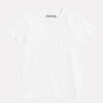 Junior Boy Plain White Casual Cotton T-Shirt