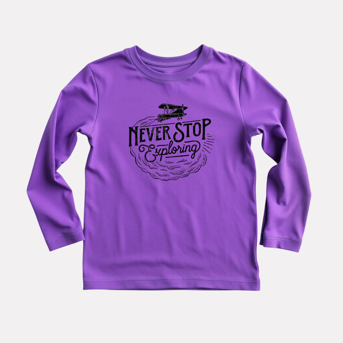 Full Sleeve Round Neck Printed T-Shirt for Boys