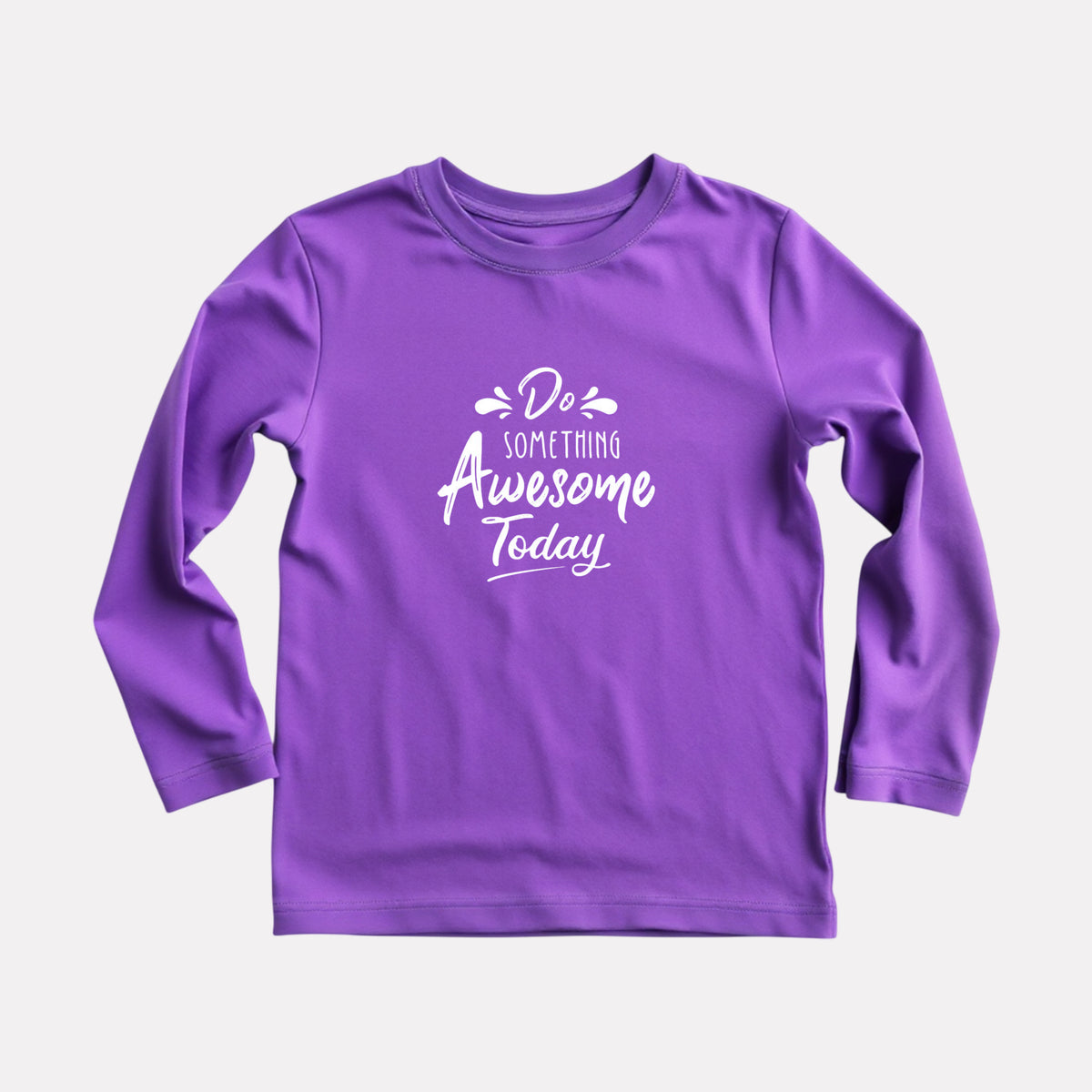 Cotton Full Sleeve Round Neck T-Shirt for Girls
