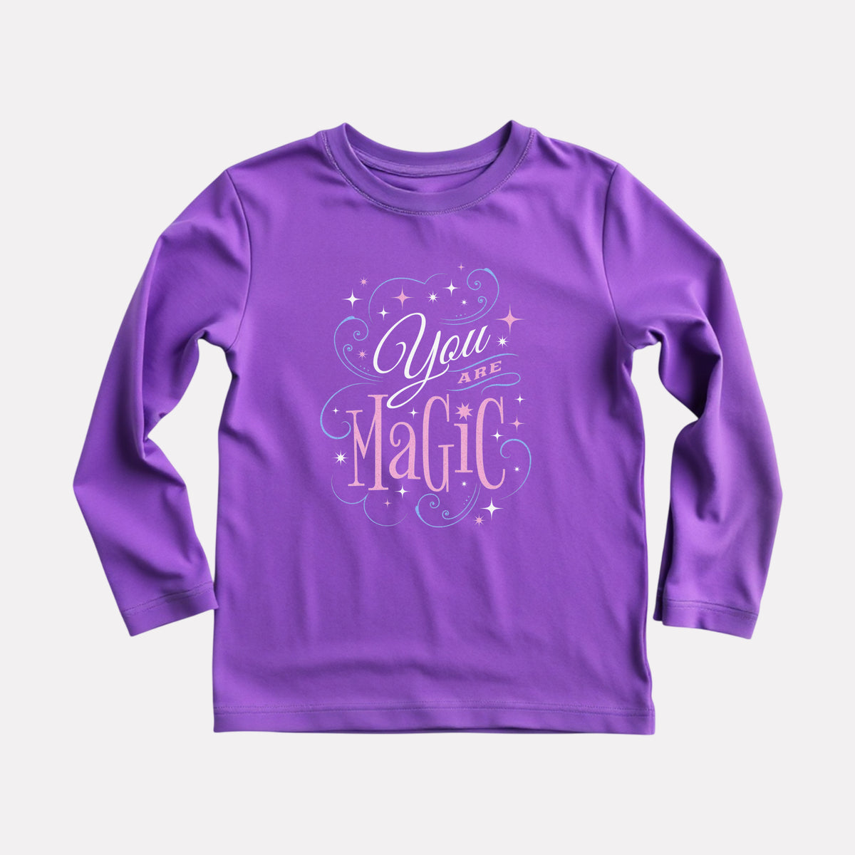 Cotton Full Sleeve Round Neck T-Shirt for Girls