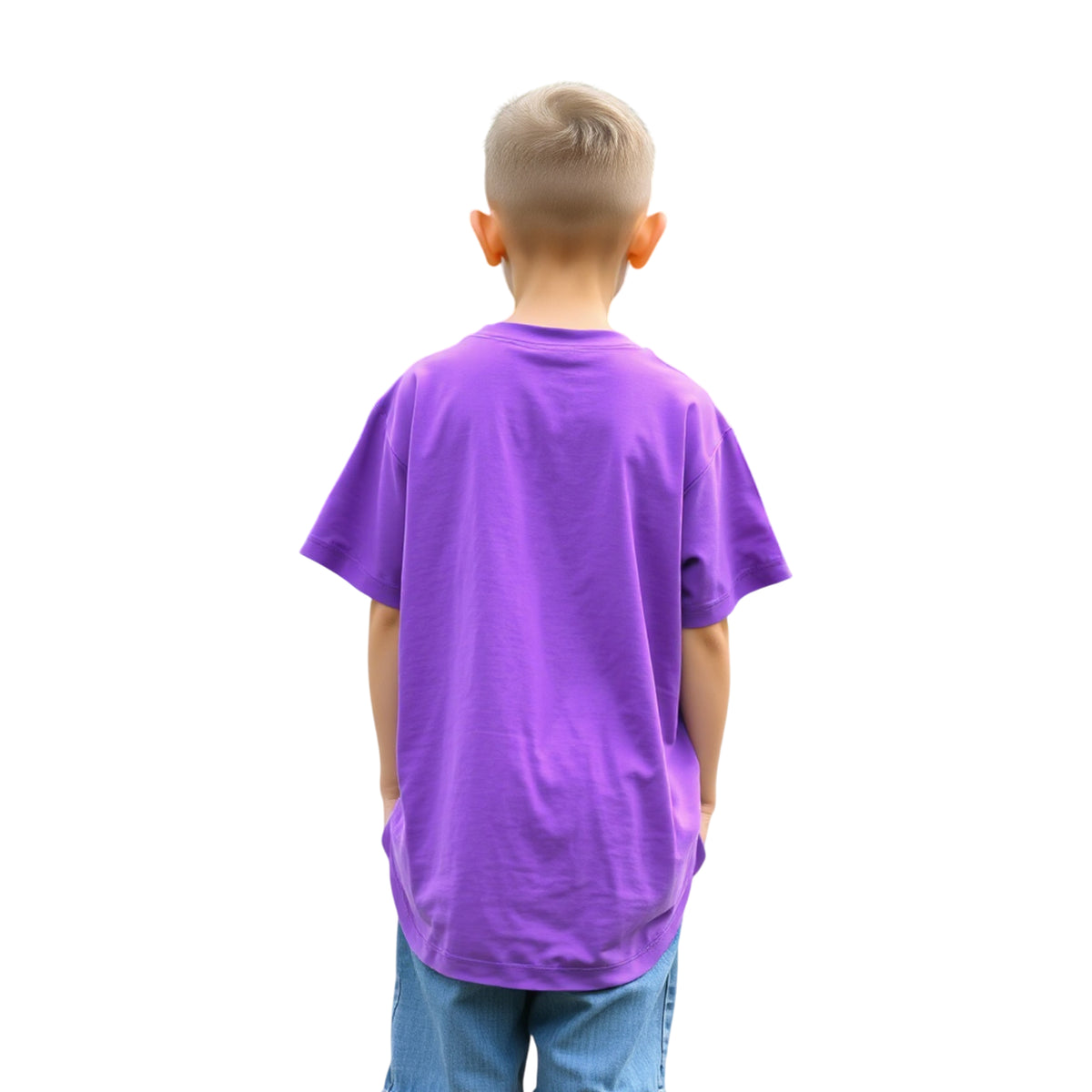 Oversized T-Shirt – Lavender Boys’ Edition