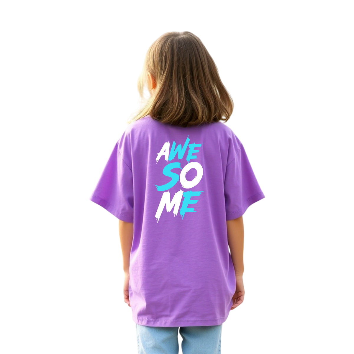 Oversized T-Shirt – Lavender Girls’ Edition