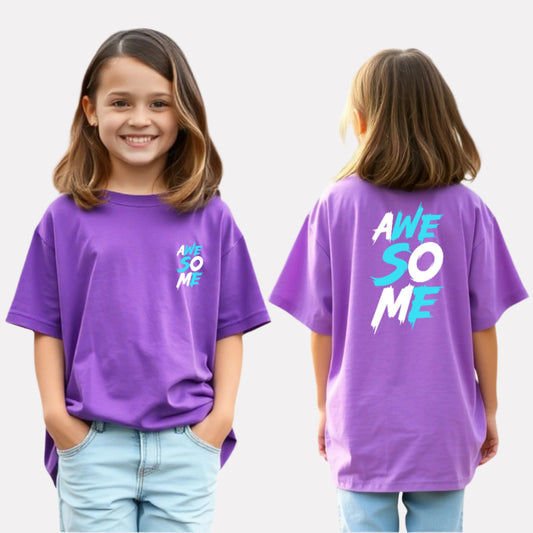 Oversized T-Shirt – Lavender Girls’ Edition