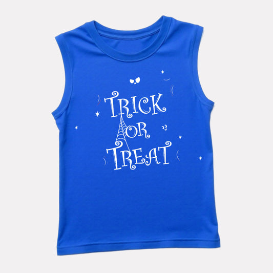 Summer Lightweight Sleeveless Tee for Boys