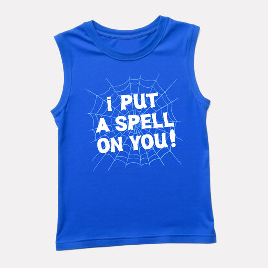 Summer Lightweight Sleeveless Tee for Boys