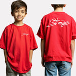 Boys Printed Extended Sleeves Oversized T-shirt