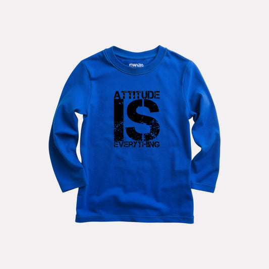 Casual Full Sleeve Round Neck Tee for Boys