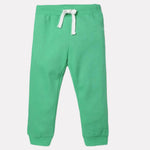 Printed Joggers Green Color