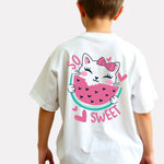 Boys Printed Oversized Cotton T-Shirt