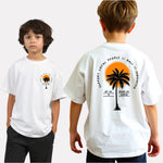 Boys Printed Oversized Cotton T-Shirt