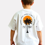 Boys Printed Oversized Cotton T-Shirt