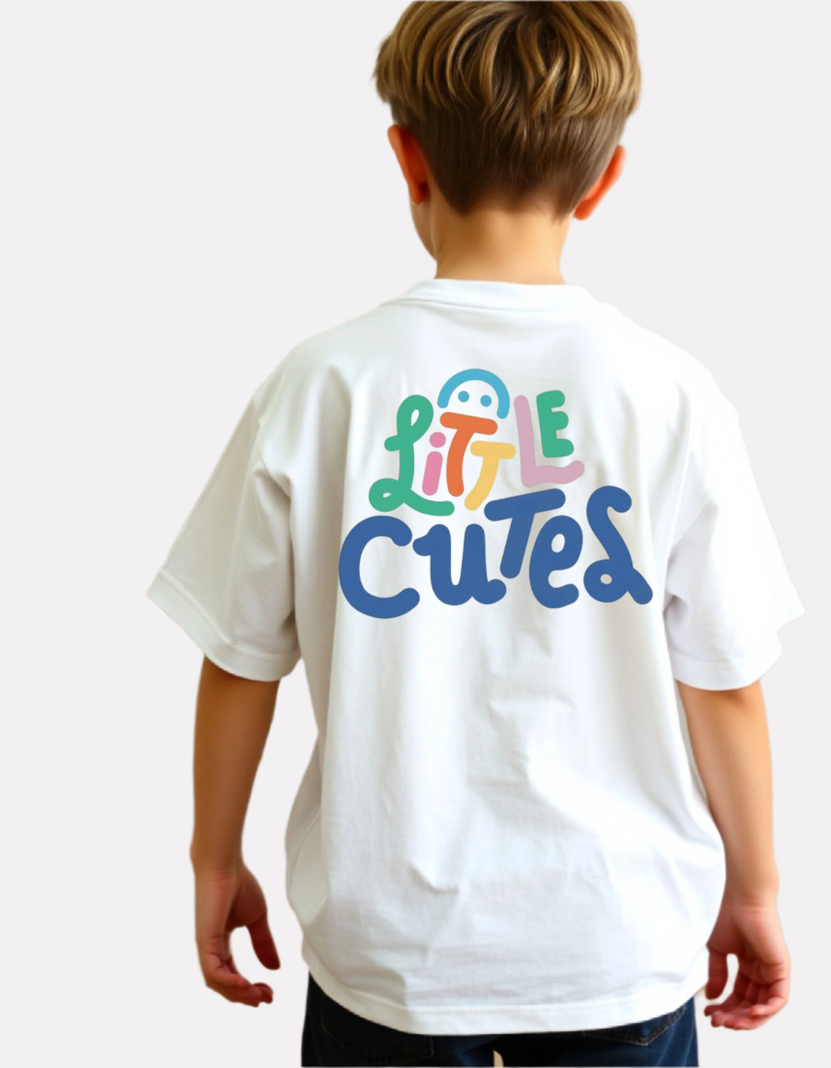 Boys Printed Oversized Cotton T-Shirt
